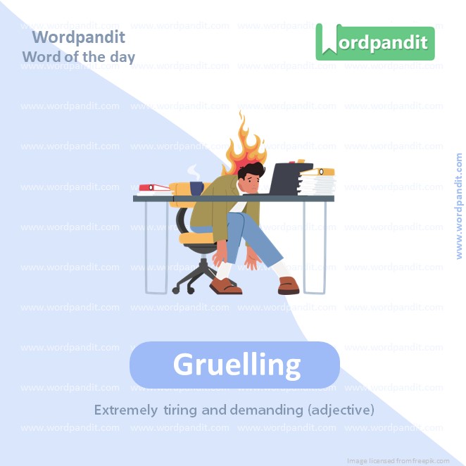Gruelling Picture Vocabulary