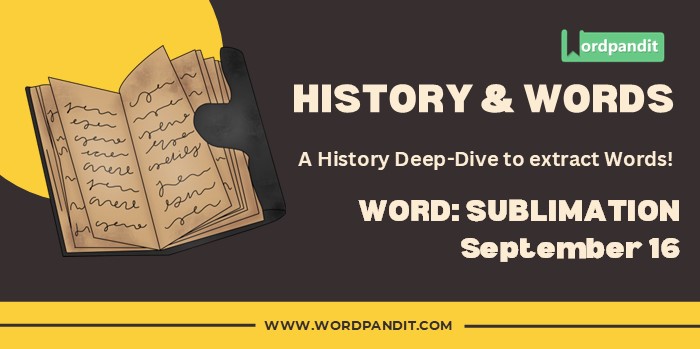 History & Word Sublimation (september 16)
