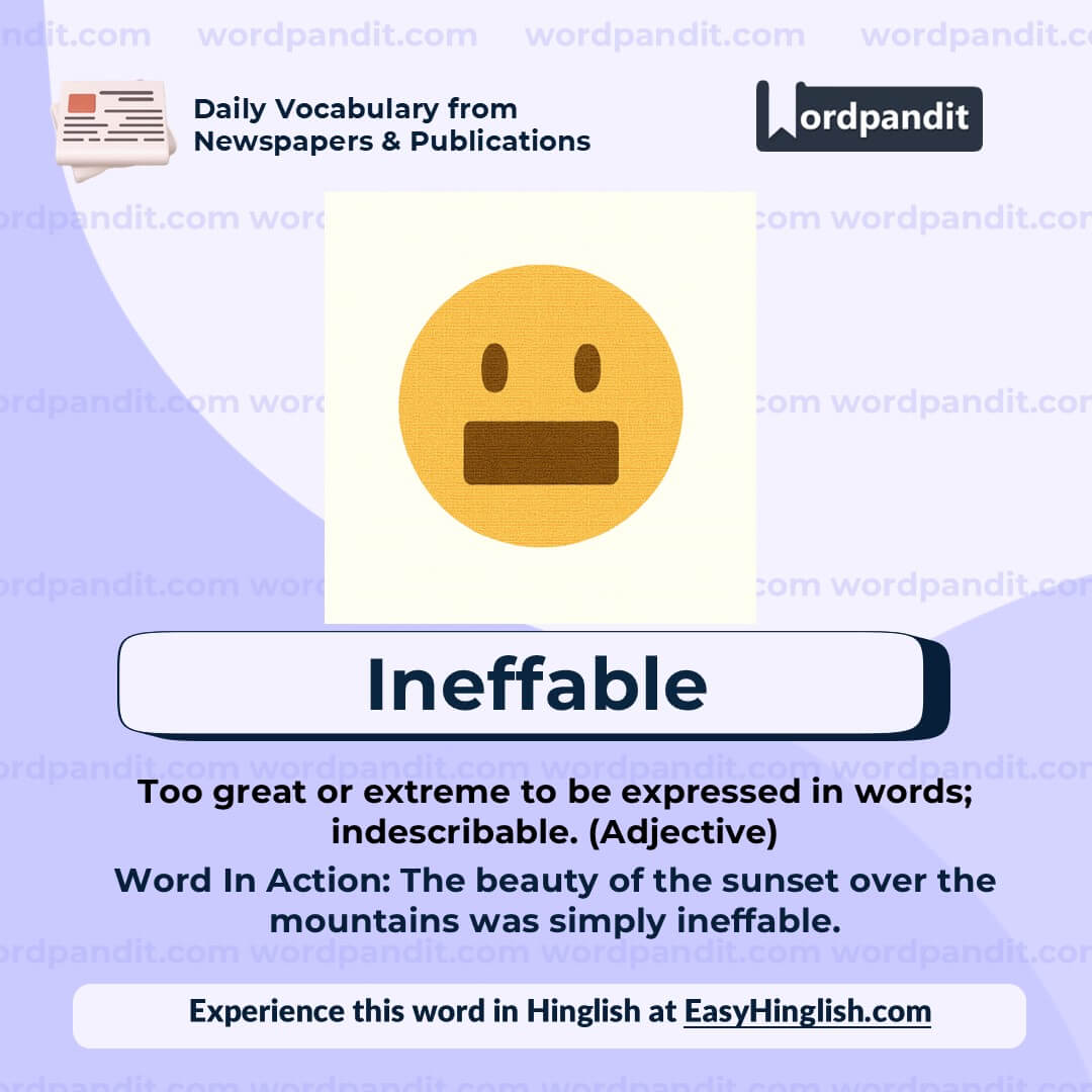 Ineffable (wp)