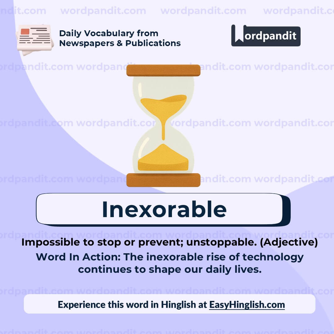 Inexorable (wp)