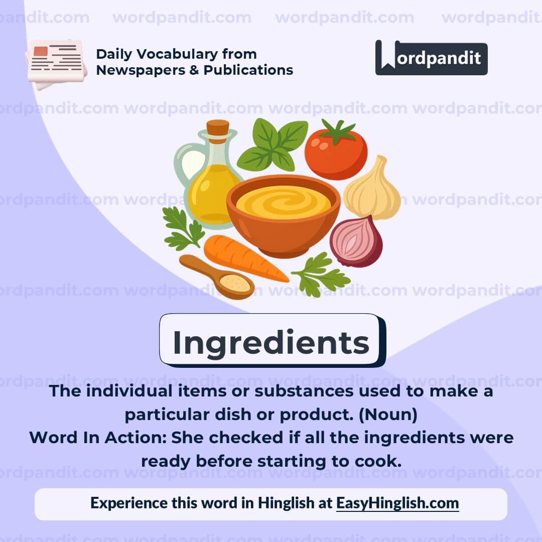 Ingredients