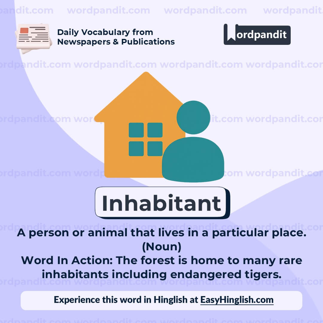 Inhabitant Inhabitant