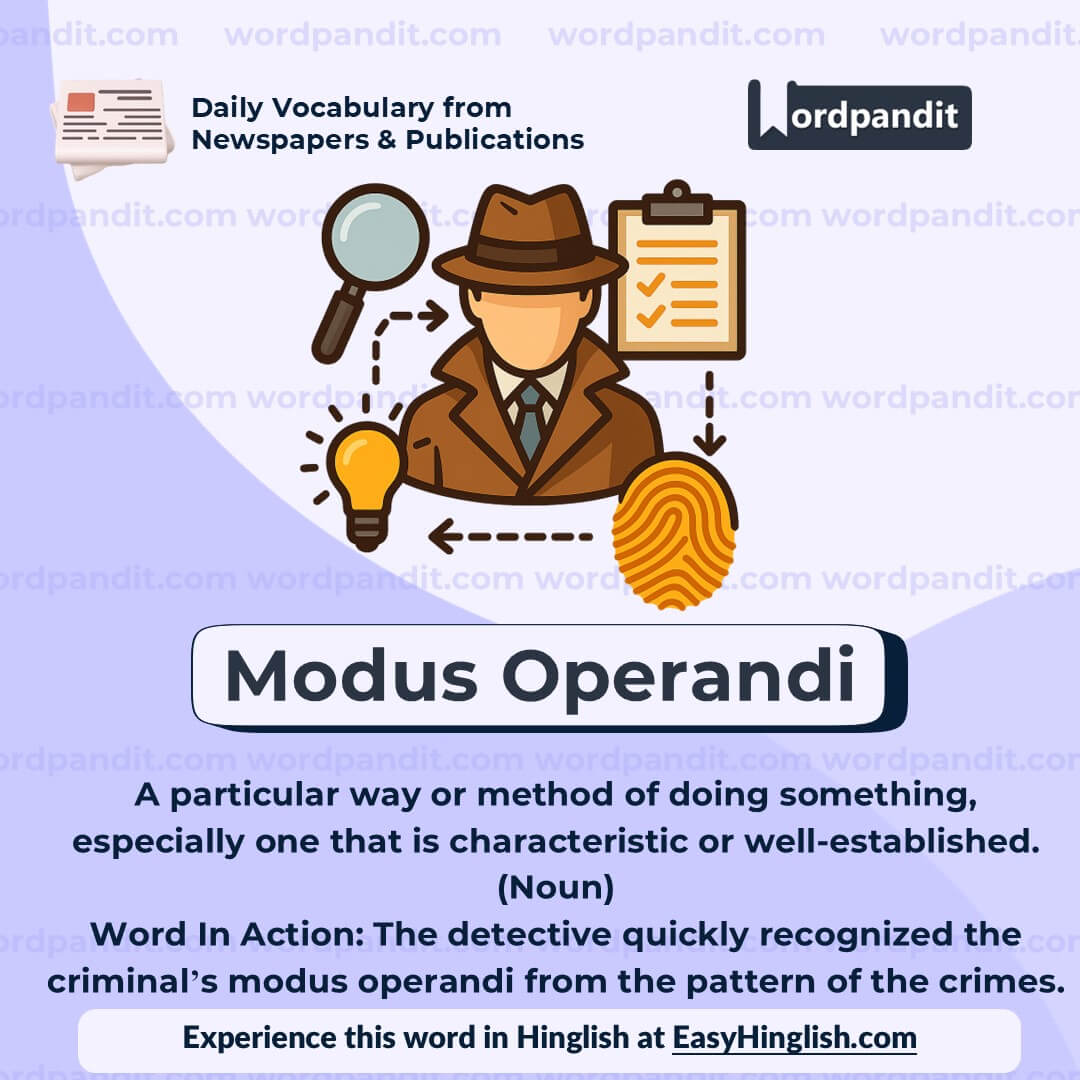 Modus Operandi (wp) Modus Operandi (wp)