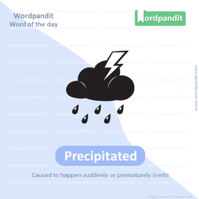 Precipitated Picture Vocabulary