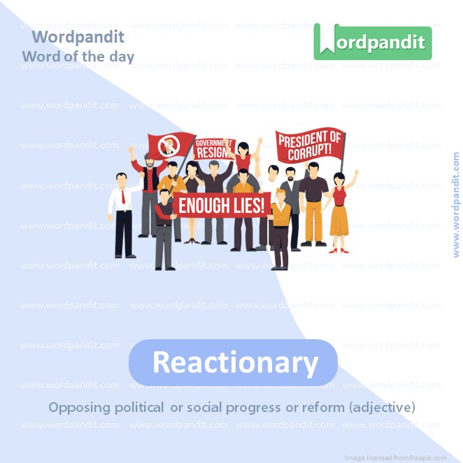 Reactionary Picture Vocabulary