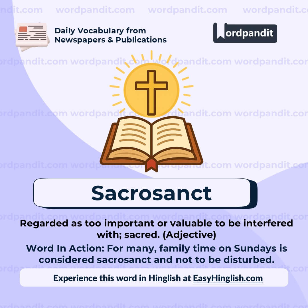 Sacrosanct (wp)