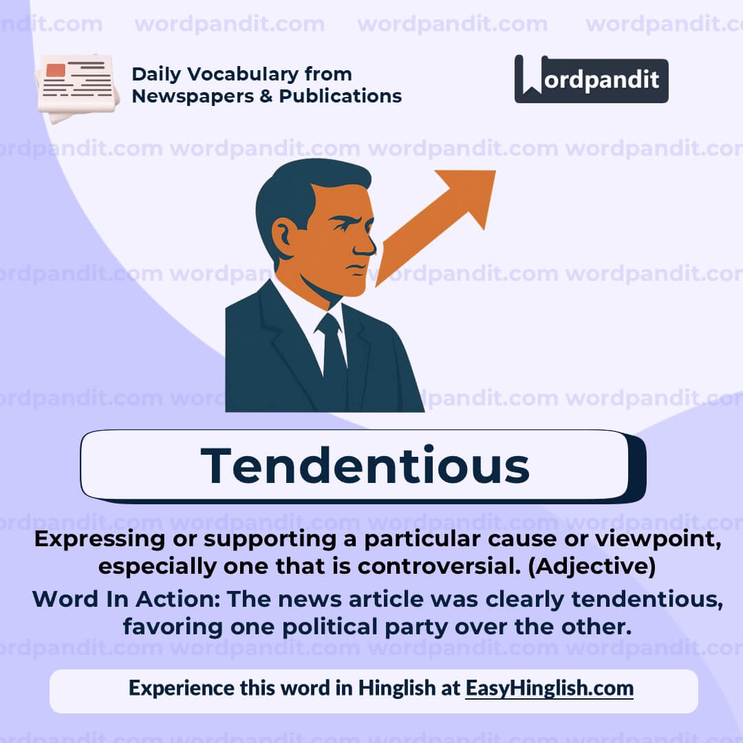 Tendentious (wp)