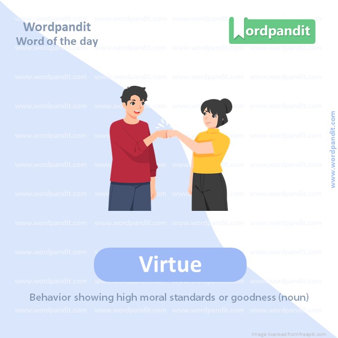 Virtue Picture Vocabulary