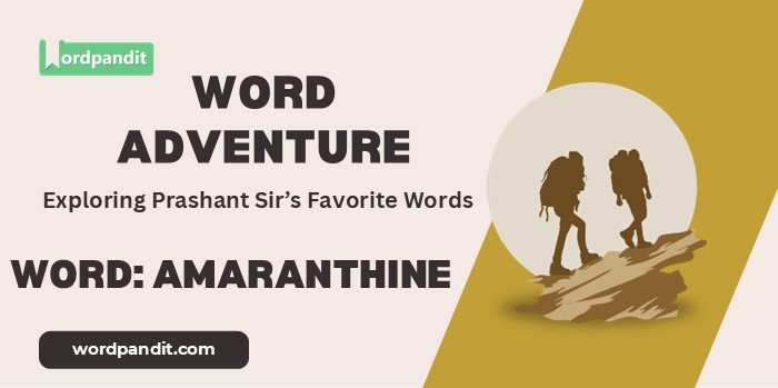 Word Adventure Amaranthine
