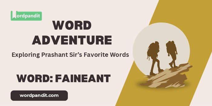 Word Adventure Faineant