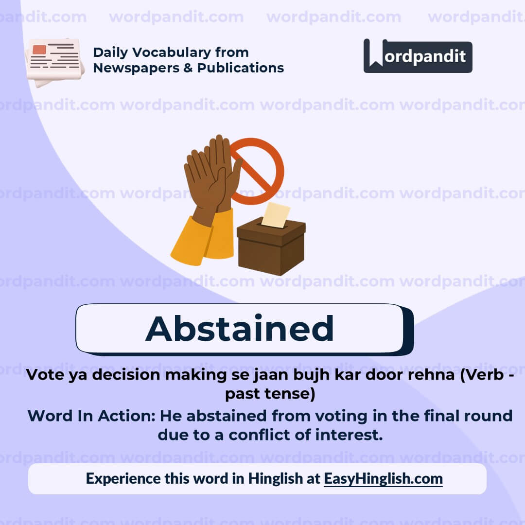 Abstained Wp Abstained Wp