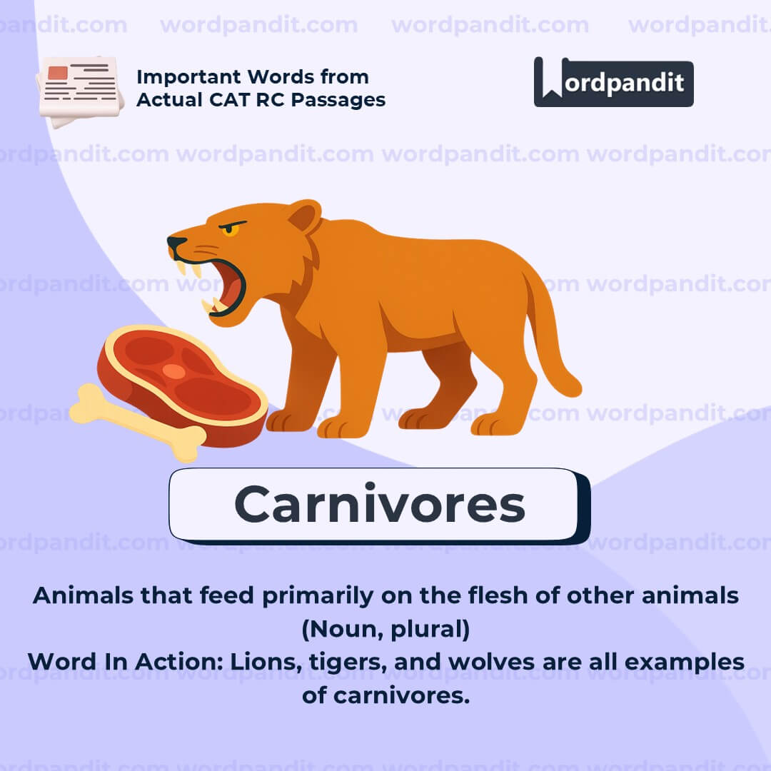 Carnivores Carnivores