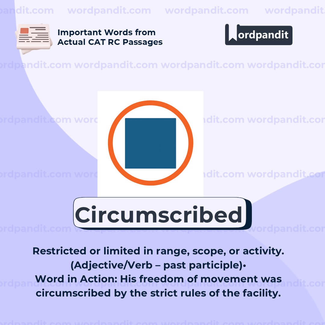 Circumscribed Circumscribed