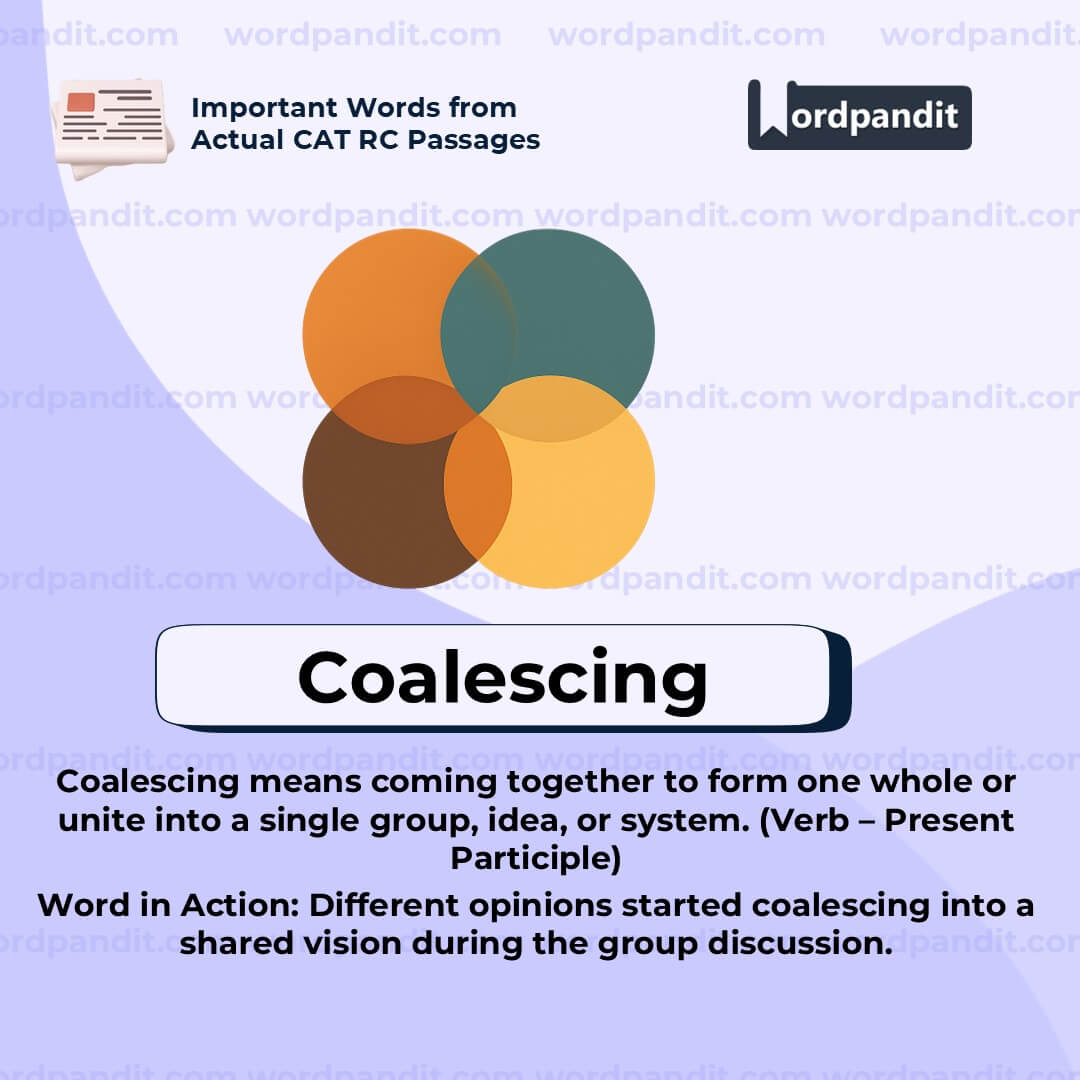 Coalescing Coalescing