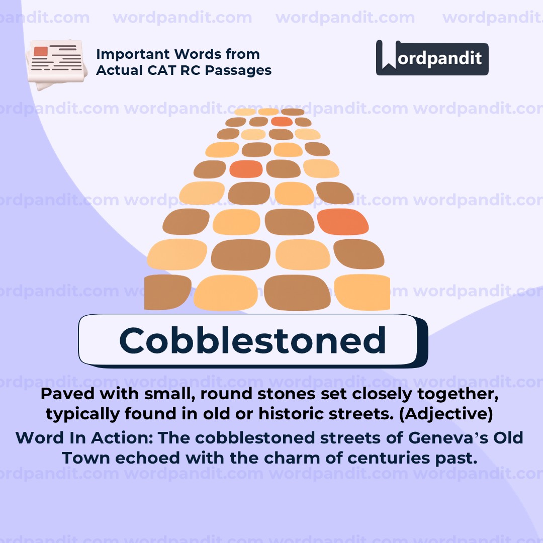 Cobblestoned Cobblestoned