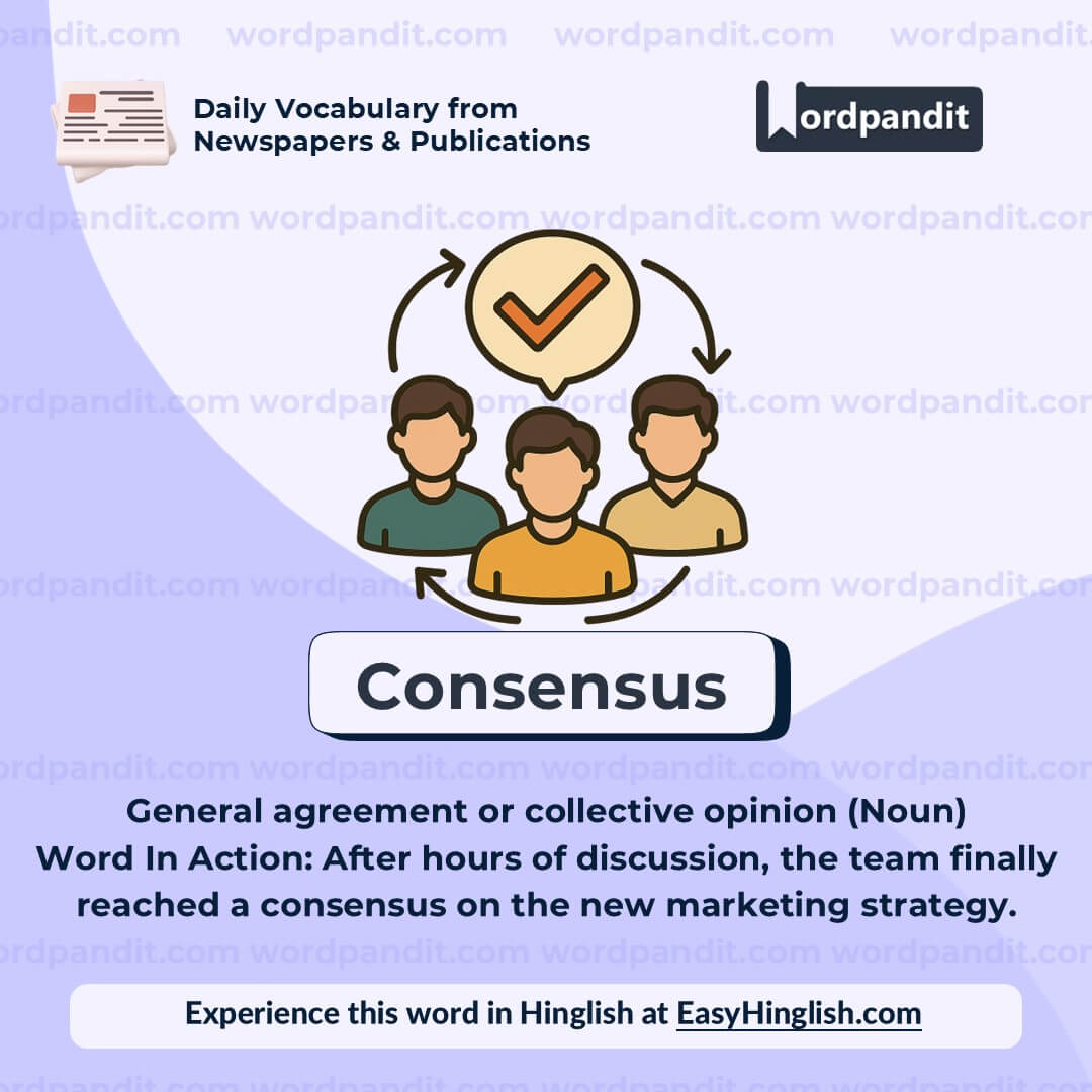 Consensus Vocabulary Post