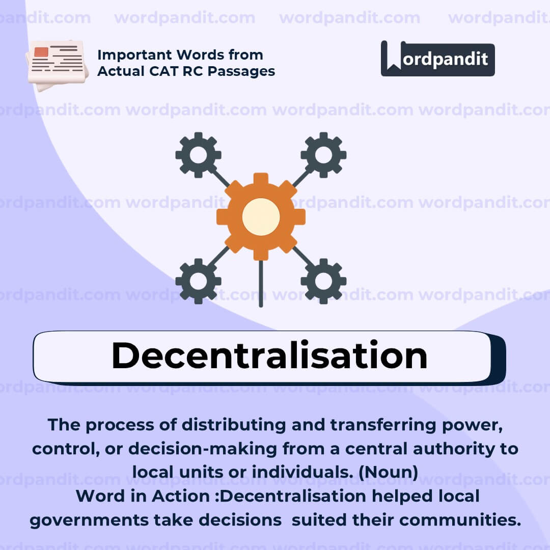 Decentralisation