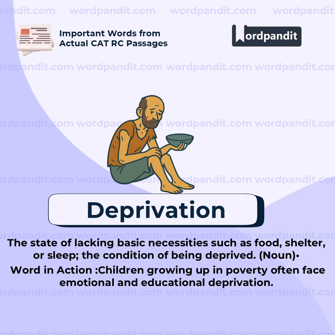 Deprivation Deprivation