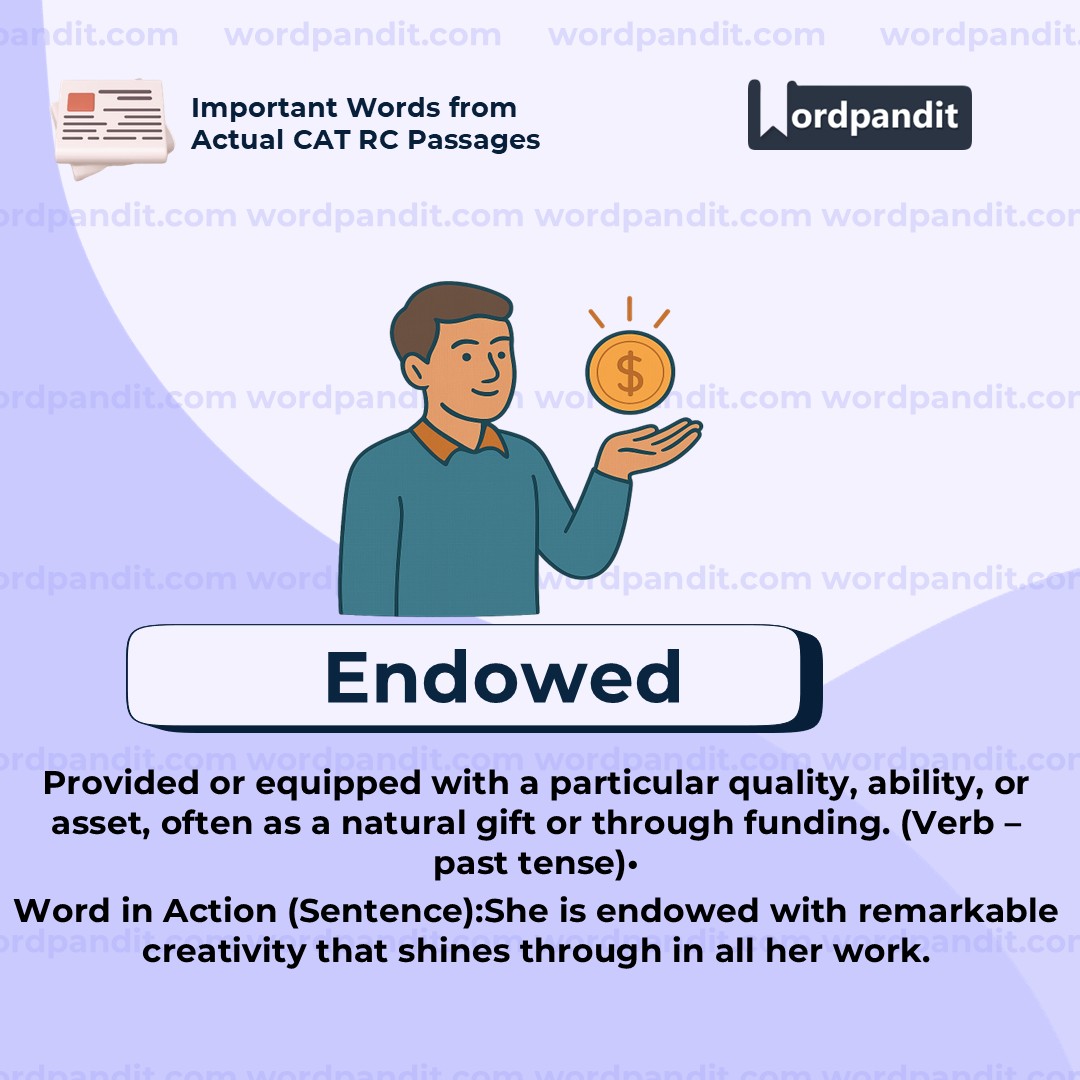 Endowed Endowed