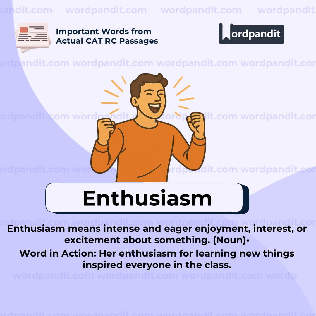 Enthusiasm