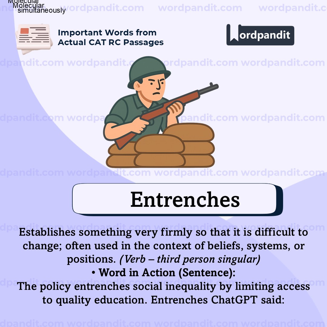 Entrenches Entrenches