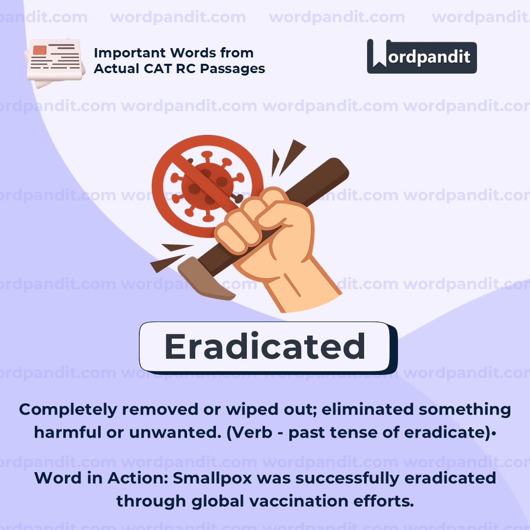 Eradicated Eradicated