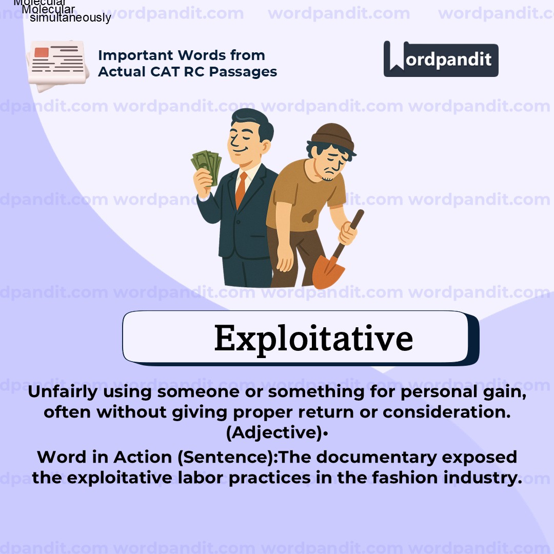 Exploitative Exploitative