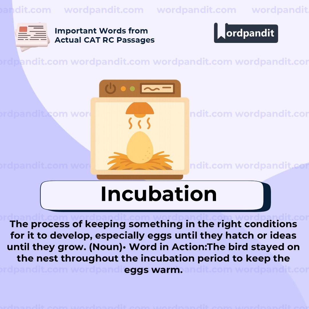 Incubation Incubation