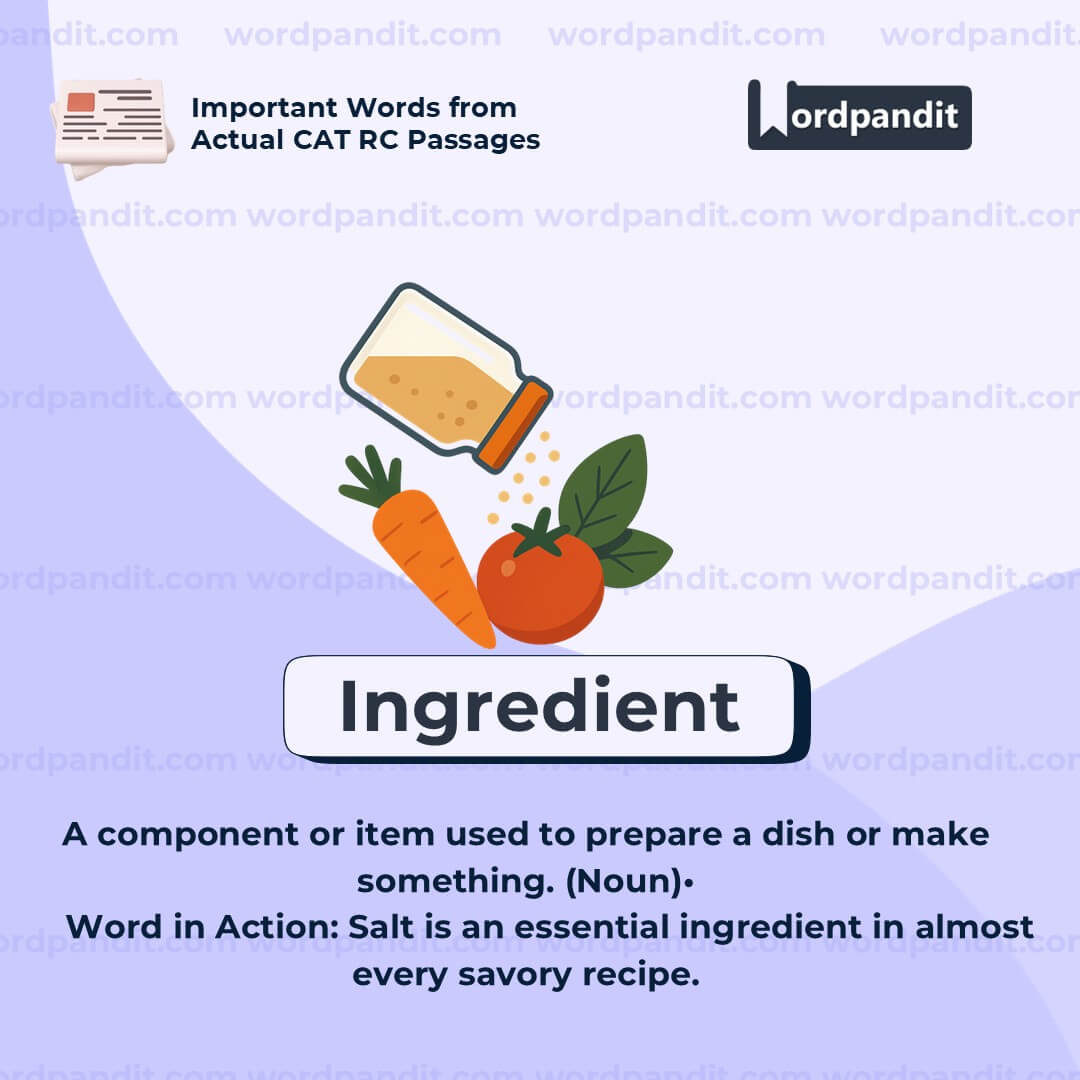 Ingredient Ingredient