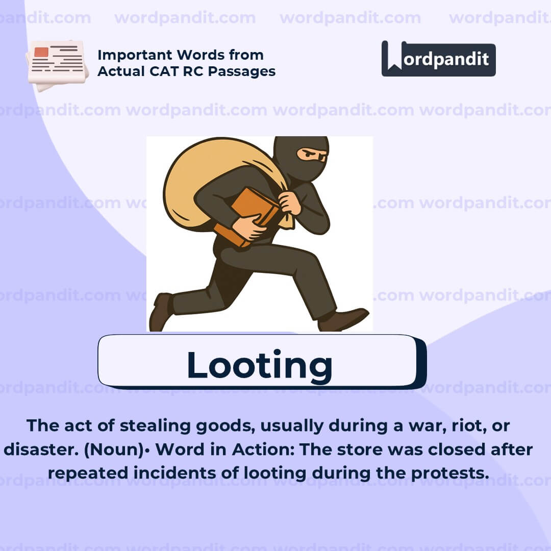 Looting Looting