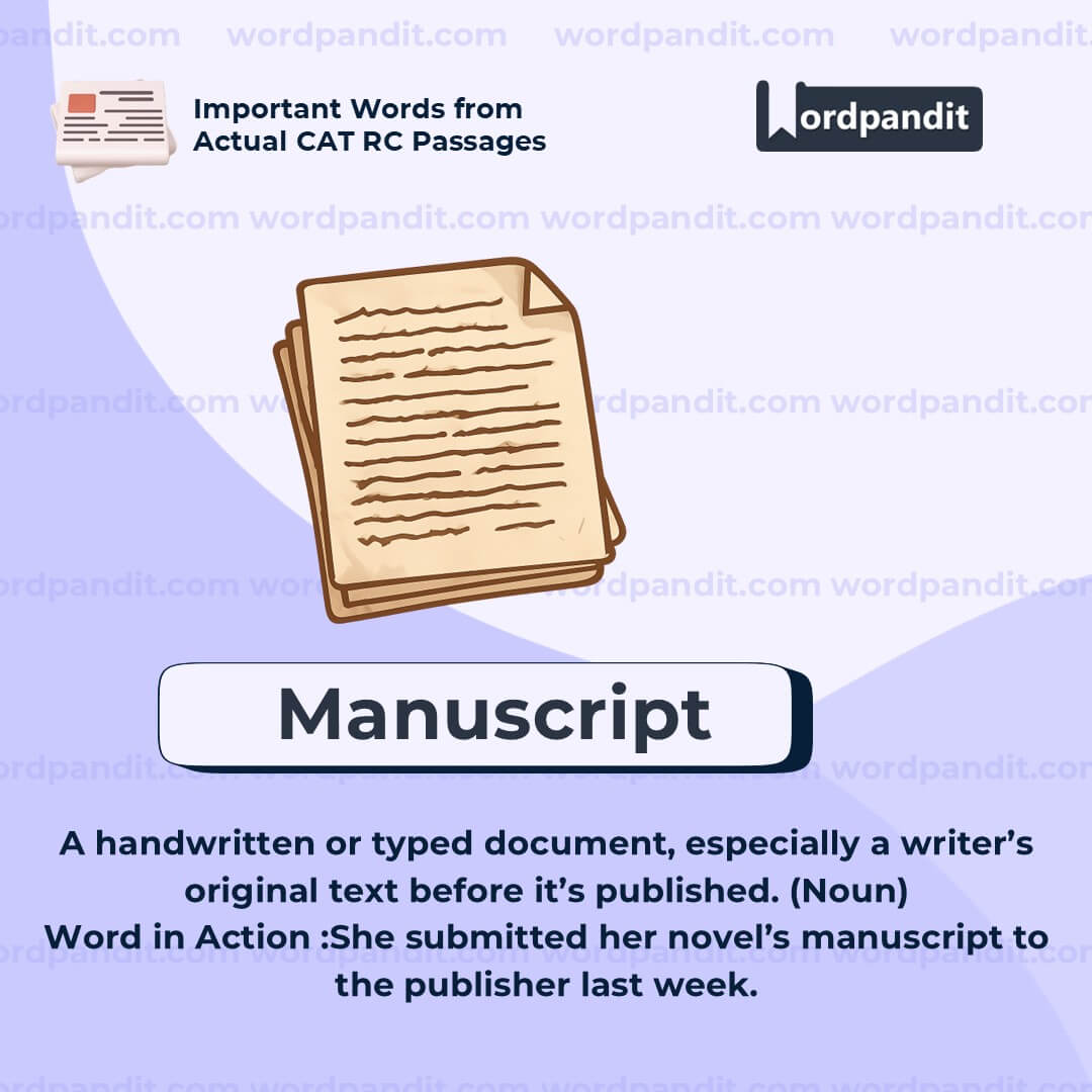 Manuscript
