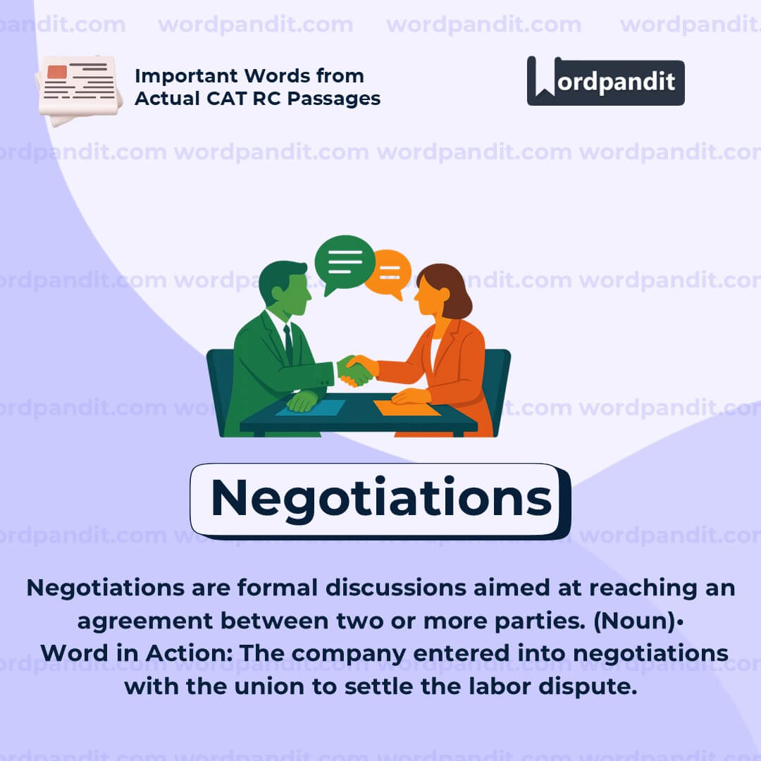 Negotiations