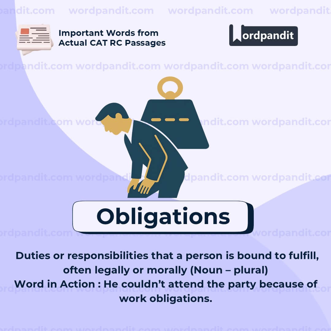 Obligations Obligations