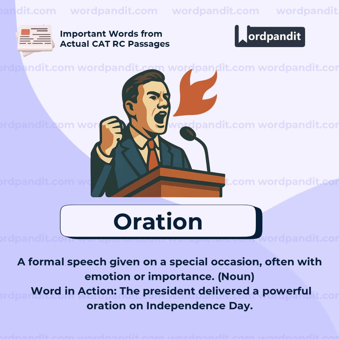 Oration Oration
