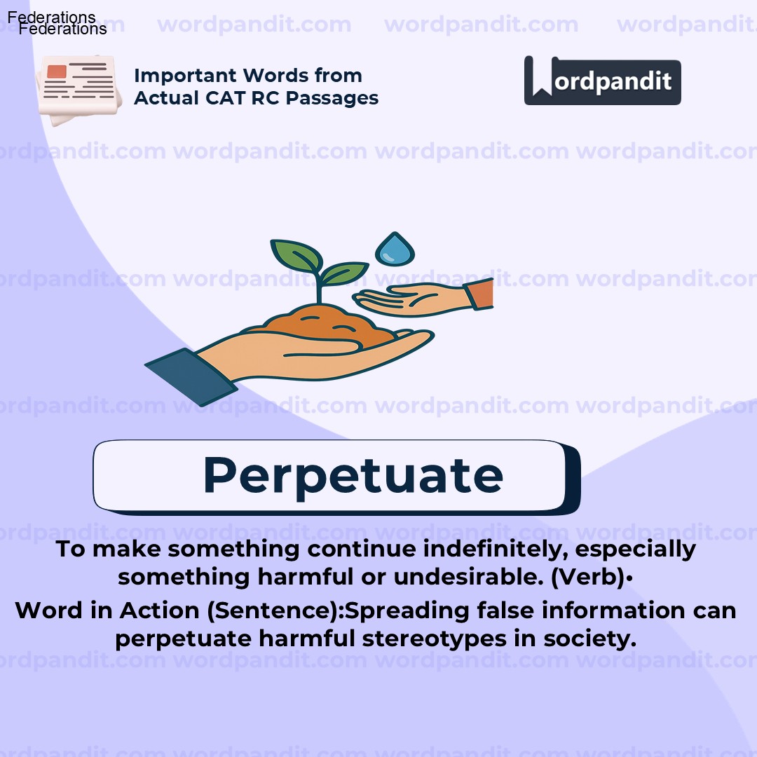 Perpetuate Perpetuate