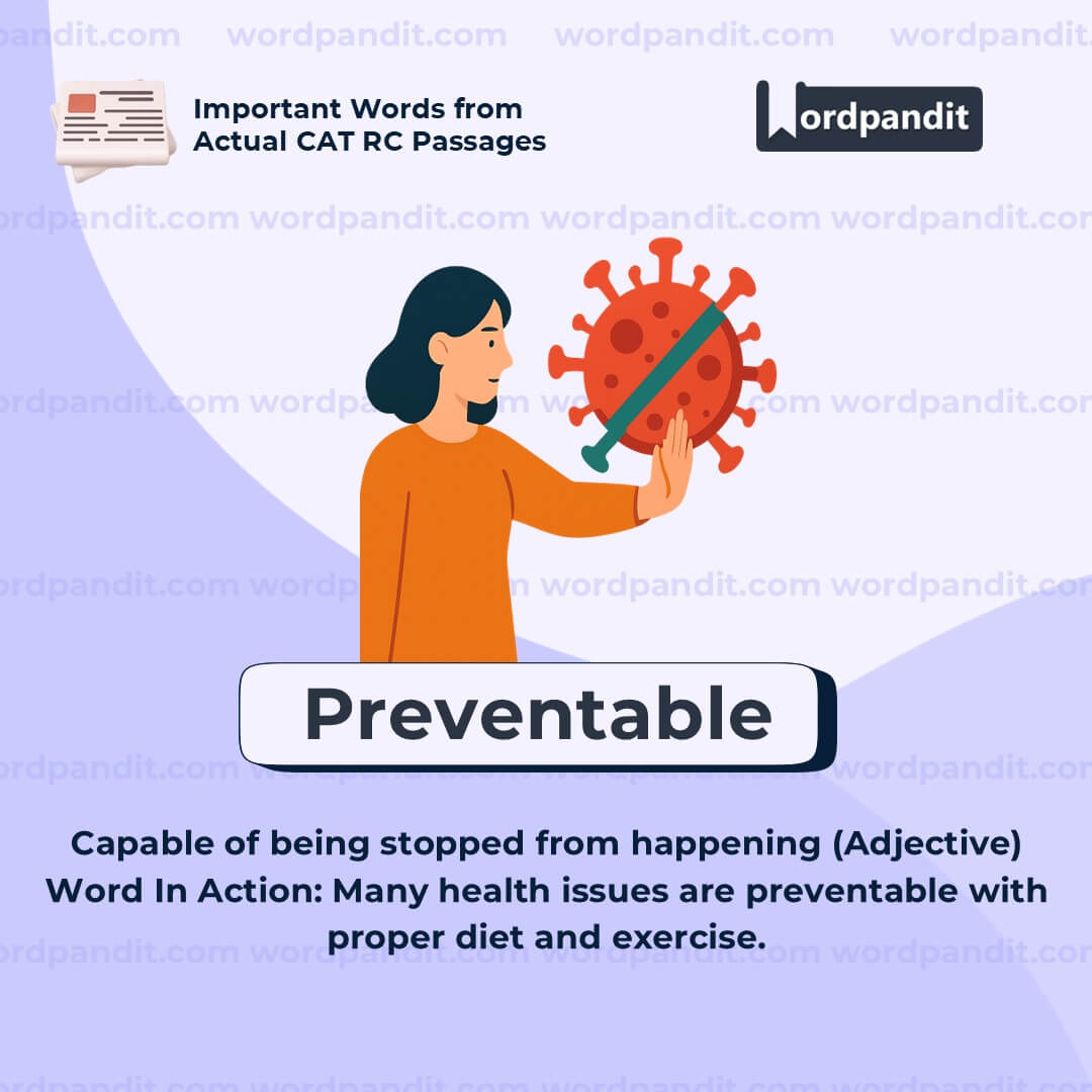 Preventable Preventable