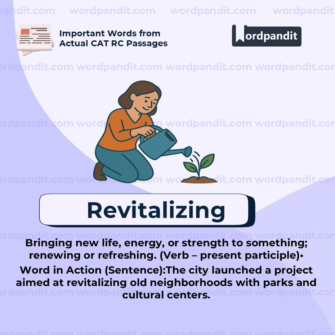 Revitalizing Revitalizing