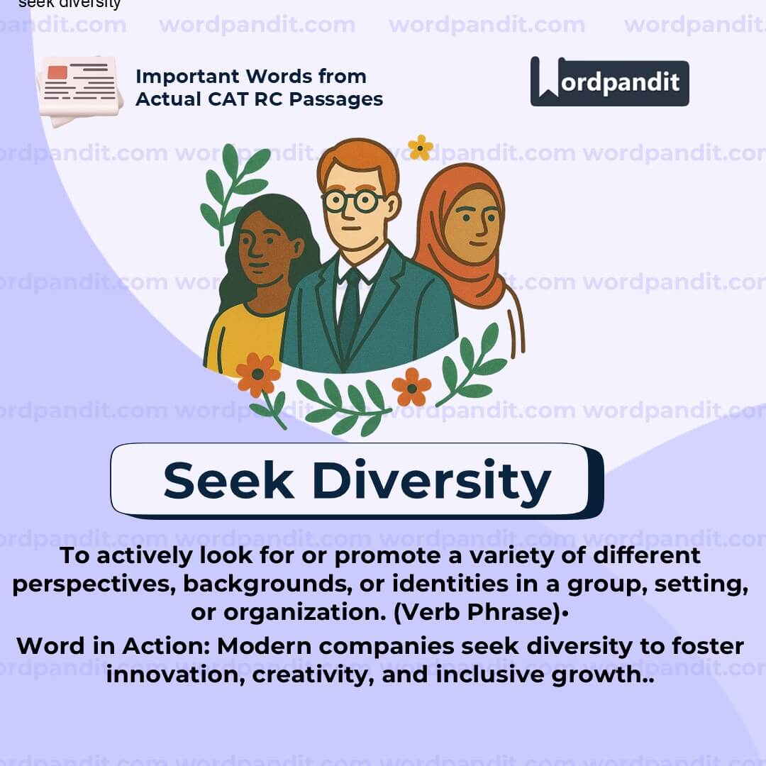 Seek Diversity