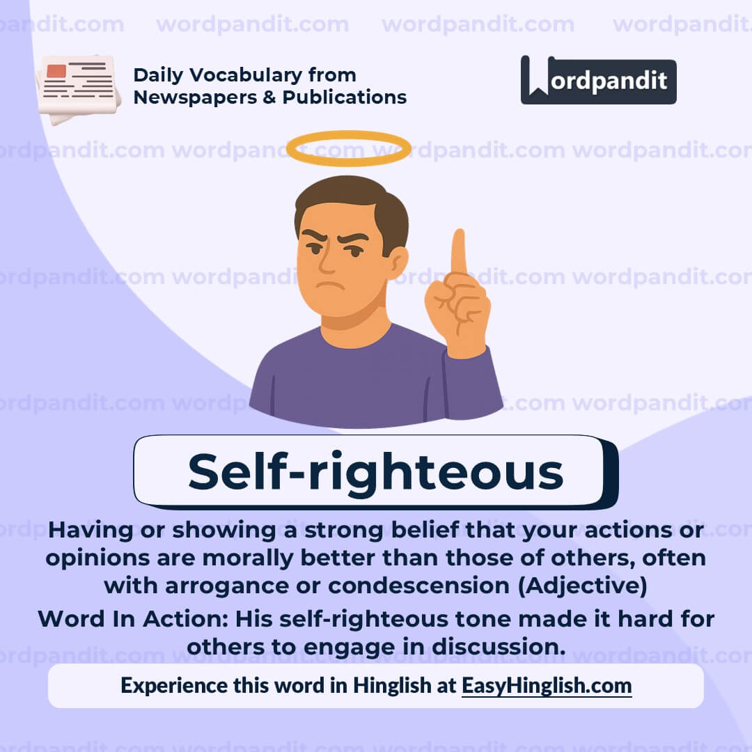 Self Righteous