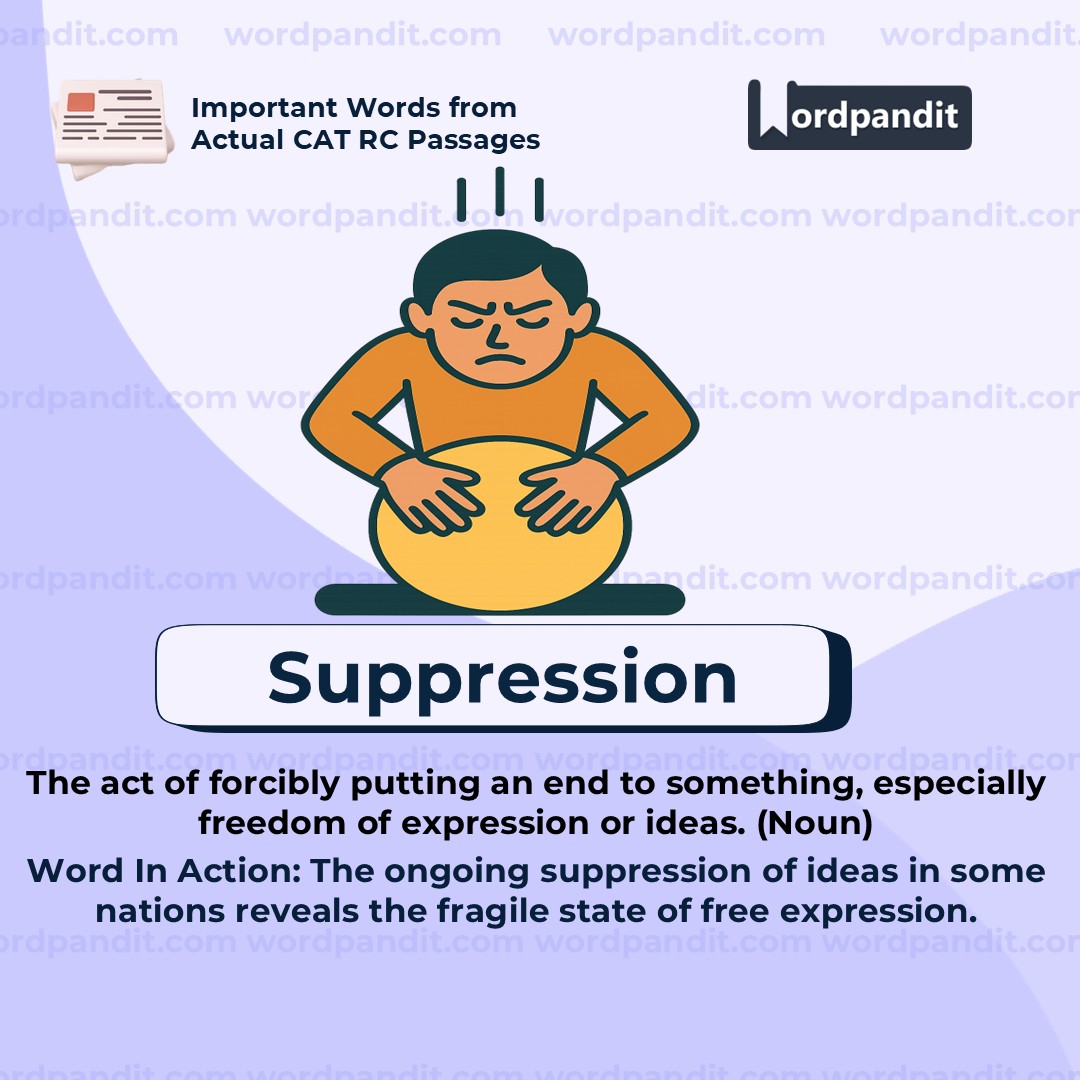 Suppression Suppression