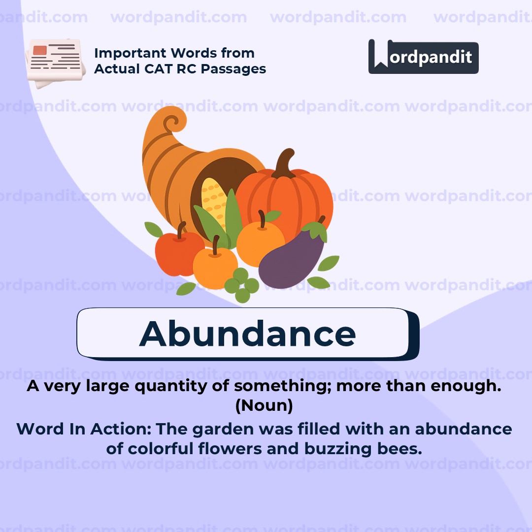 Abundance Abundance