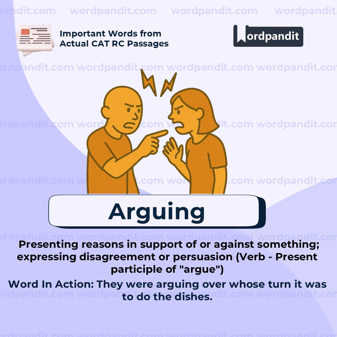 Arguing