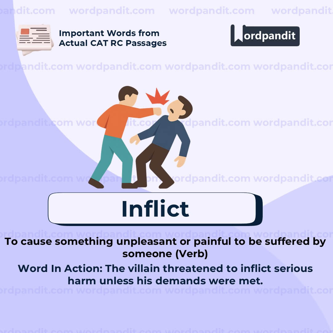 Inflict