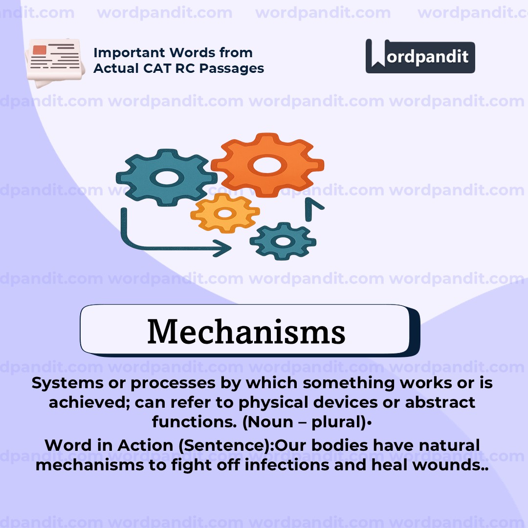 Mechanisms Mechanisms