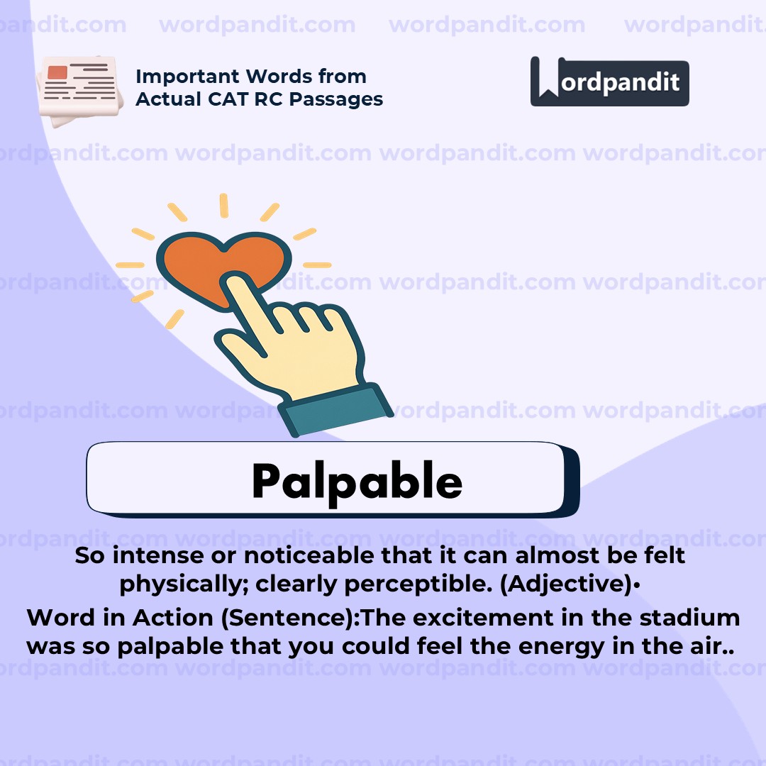 Palpable