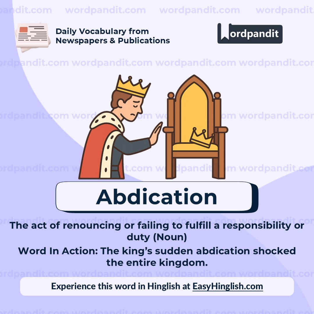 Abdication