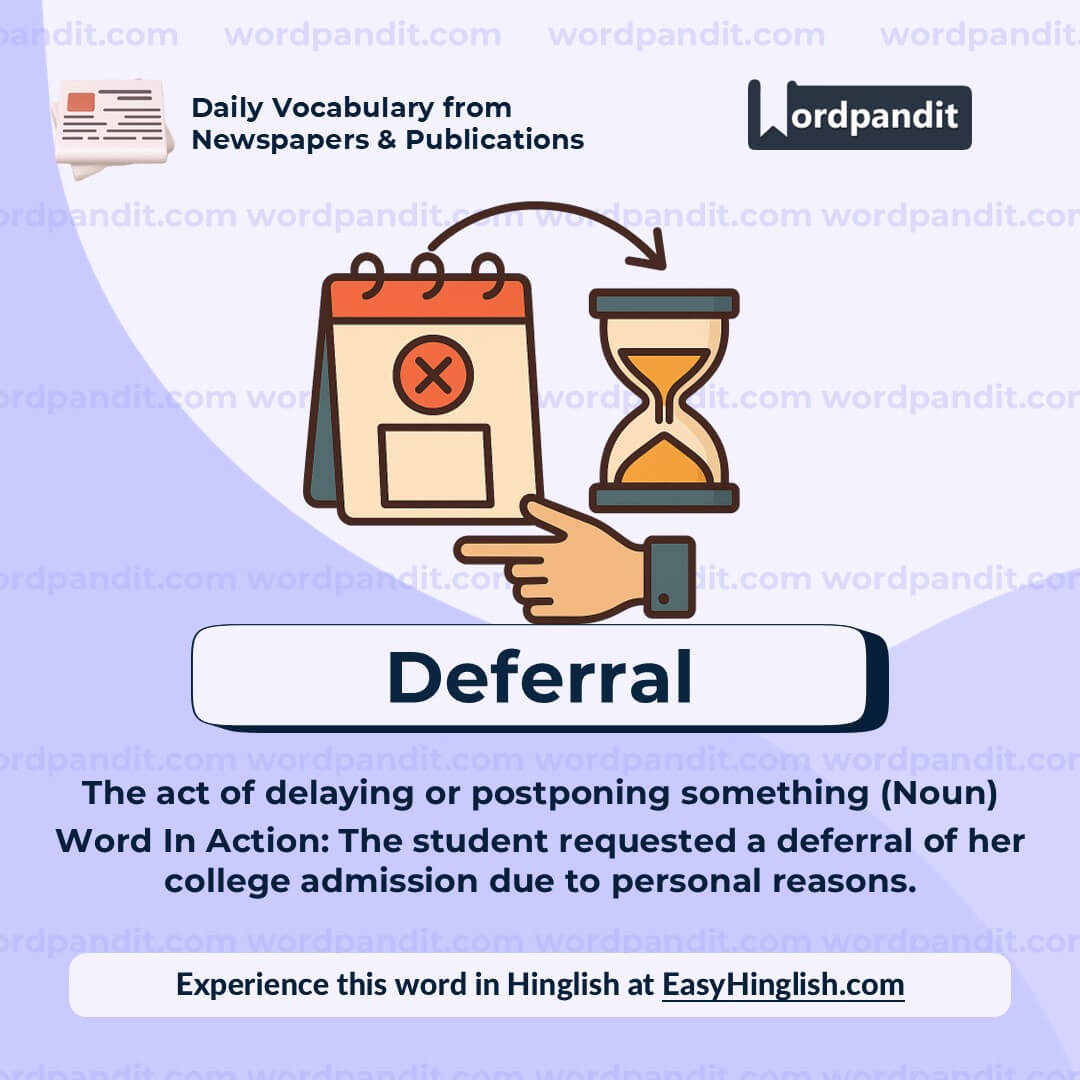 Deferral