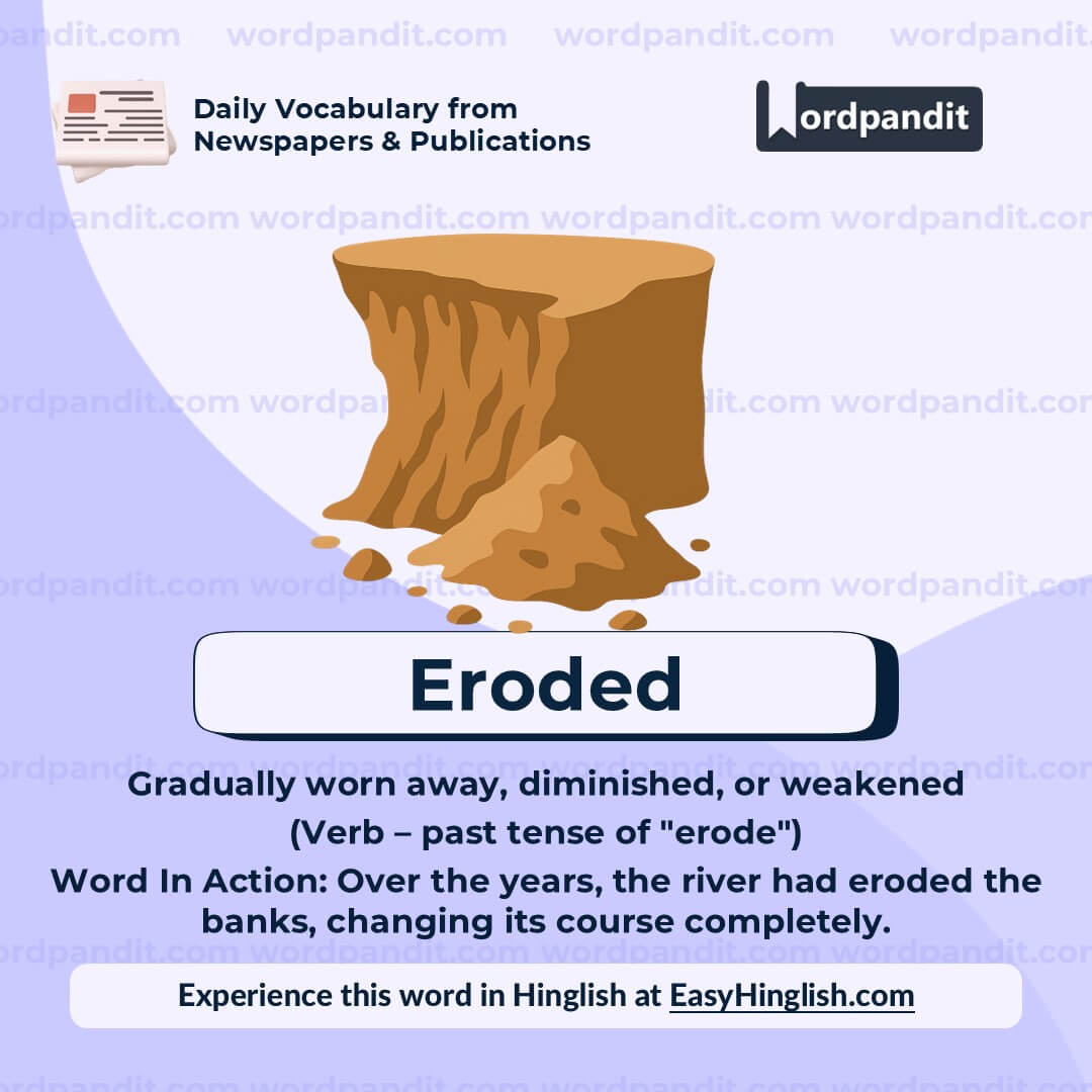 Eroded