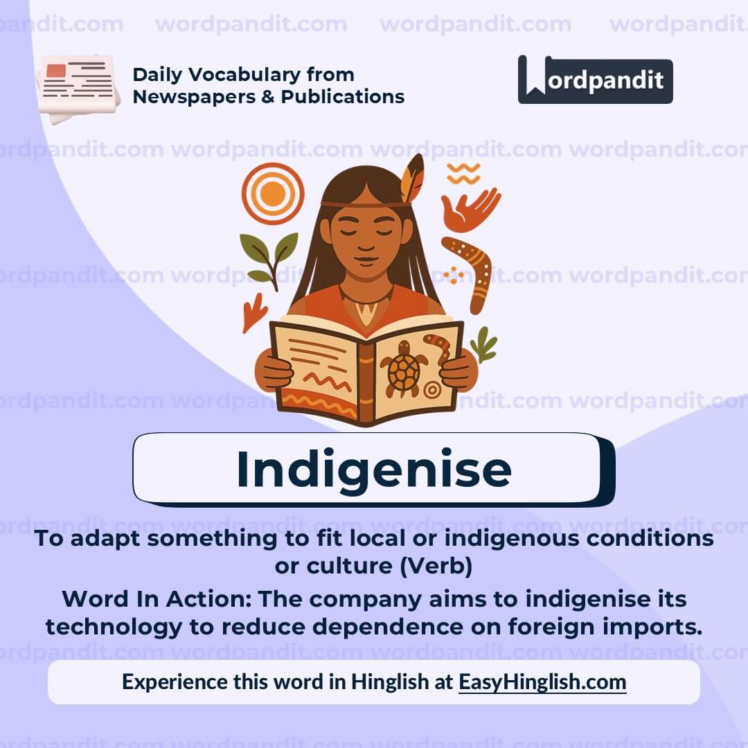 Indigenise