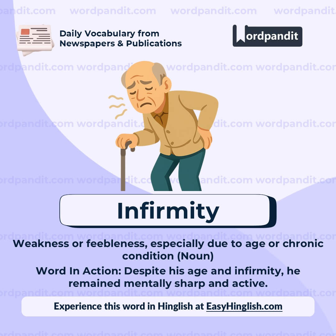 Infirmity